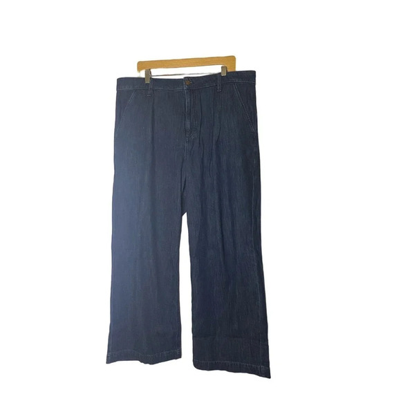 J. Crew Factory Pleated Trouser Jeans Soze 35P - Picture 3 of 8